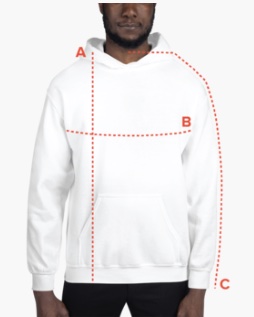 Tシャツとパーカーのサイズ